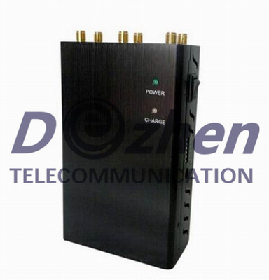 6 dresseur sélectionnable de signal de téléphone de GPS LoJack 4G LTE de brouilleur de téléphone portable de puissance élevée d'antenne